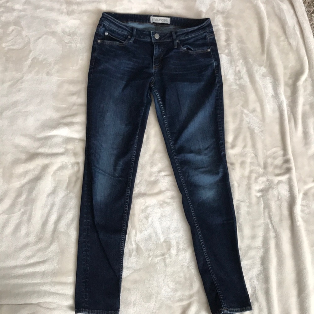 2/$10 💜 Maurices Skinny Jeans sz 28